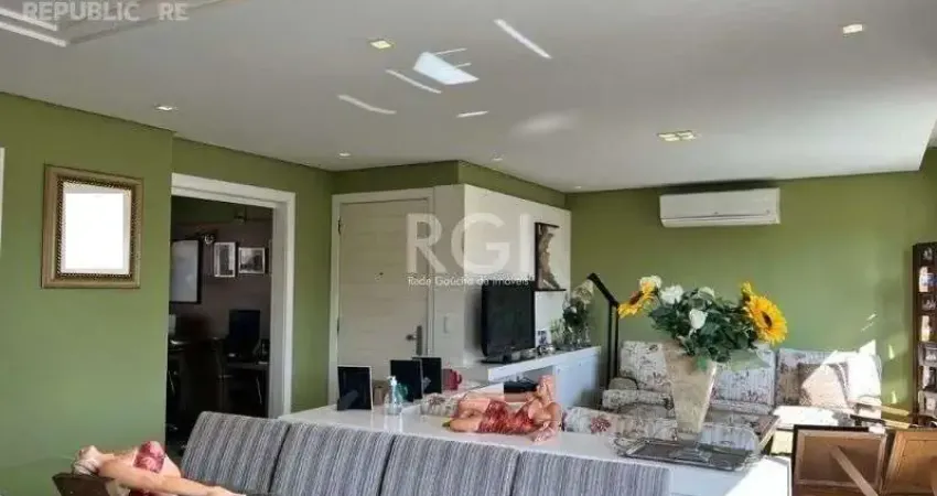 Apartamento à venda no bairro auxiliadora com 125 m² e 3 dormitórios/quartos.