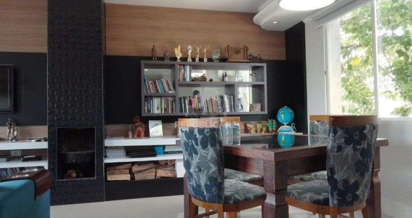 Excelente cobertura de 147m², com 3 quartos e 2 vagas de garagem