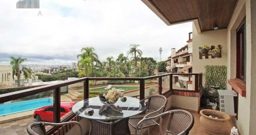 Casa de condomínio à venda no bairro menino deus com 3 dormitórios/quartos e 324 m².