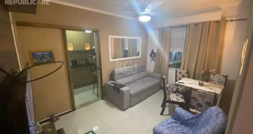 Apartamento à venda no bairro cristal com 47m² e 2 dormitórios/quartos disponíveis