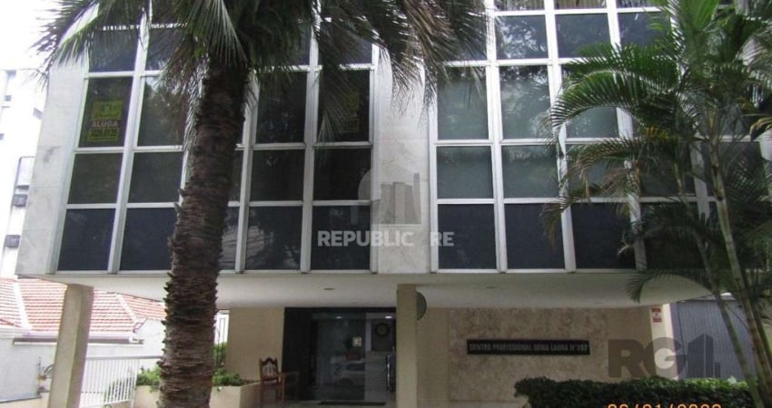 Sala comercial com 1 vaga de garagem no bairro Moinhos de Vento em Porto Alegre