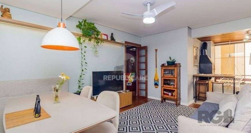 Apartamento 67m² - 2 dormitórios, 1 vaga no bairro Cidade Baixa
