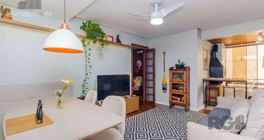 Apartamento à venda no bairro azenha com 67 m² e 2 dormitórios/quartos.