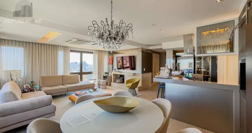 Apartamento à venda no bairro auxiliadora com 3 dormitórios/quartos e 127m² de área útil