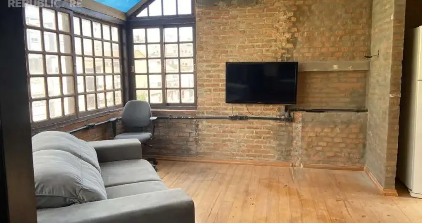 Apartamento à venda no bairro rio branco com 46 m² e 1 dormitório/quarto.