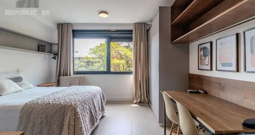 Apartamento para alugar no bairro mont serrat com 28m² e 1 dormitório/quarto.