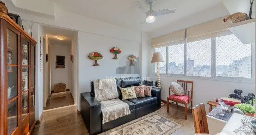 Apartamento de 65 m2 com 3 dormitórios sendo 1 suíte e 1 vaga no bairro Azenha.