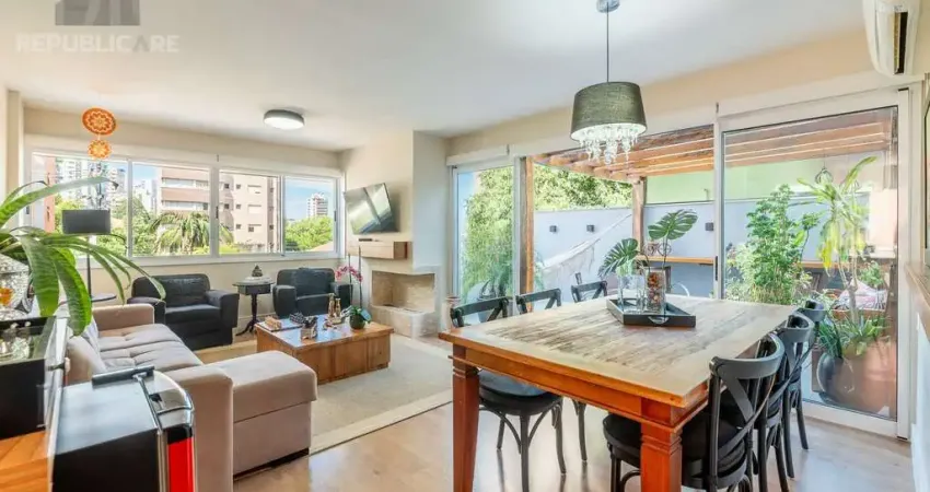 Apartamento à venda no bairro petrópolis com 120 m² e 2 dormitórios/quartos.