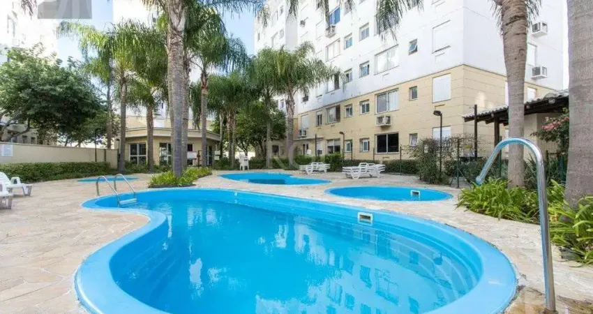 Apartamento à venda no bairro cristal com 46 m² e 2 dormitórios/quartos disponíveis.