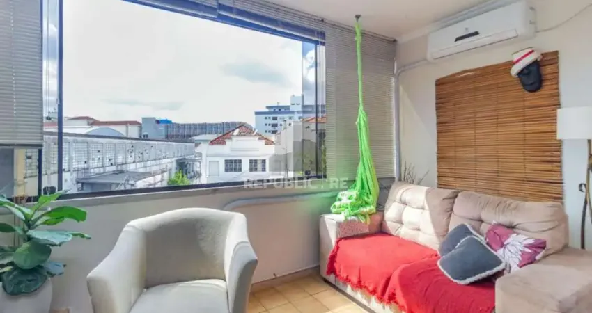 Apartamento Ensolarado com 80m² e Vaga Escriturada – bairro Santa Cecília