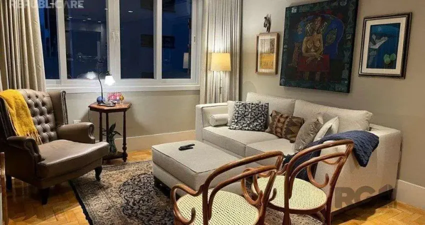 Apartamento à venda no bairro moinhos de vento com 74m² e 2 dormitórios/quartos.