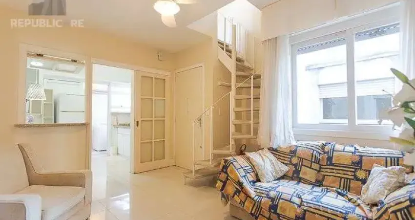 Apartamento cobertura à venda no bairro auxiliadora com 4 dormitórios/quartos.