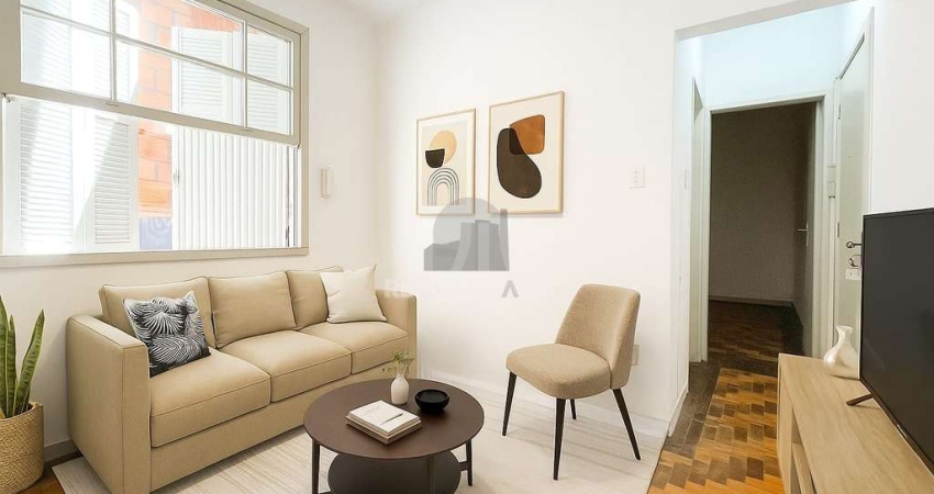 Apartamento na Ramiro Barcelos, com 1 dormitório