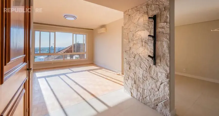 Apartamento à venda no bairro moinhos de vento com 128 m² e 3 dormitórios/quartos.