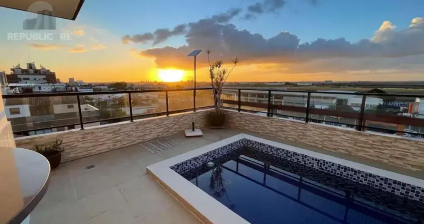 Apartamento cobertura à venda no jardim lindóia com 295 m² e 3 dormitórios/quartos.