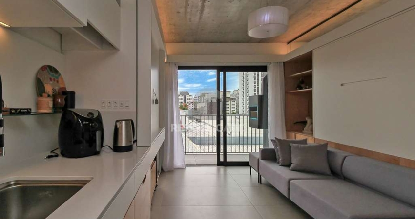 Apartamento Studio Mobiliado no Menino Deus - Excelente investimento para renda