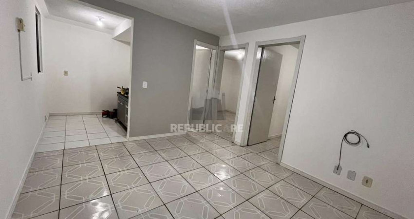 Apartamento no bairro Restinga 2 dormitórios com 1 vaga coberta esccriturada