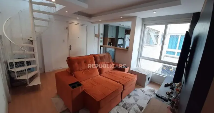 Cobertura de 104m² com  2 dormitórios no Bairro Nonoai - Porto Alegre