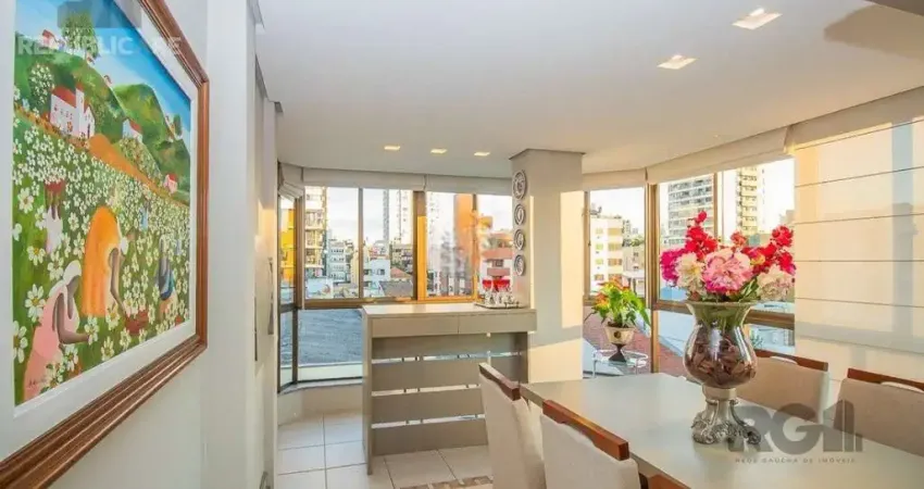 Apartamento à venda no bairro petrópolis com 100 m² e 2 dormitórios/quartos disponíveis.