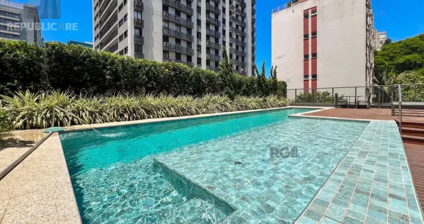 Apartamento à venda em moinhos de vento com 124 m² e 3 dormitórios/quartos disponíveis!