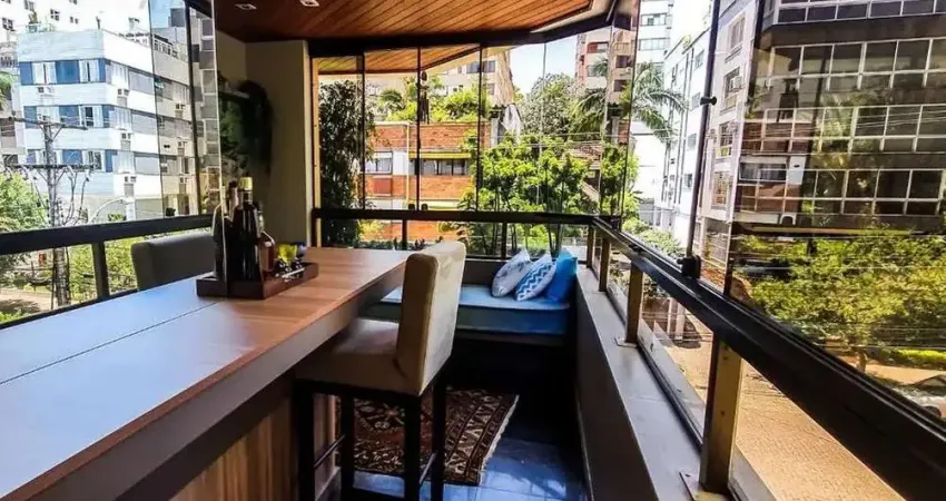 Apartamento à venda no bairro auxiliadora, 132 m² com 3 dormitórios/quartos disponíveis