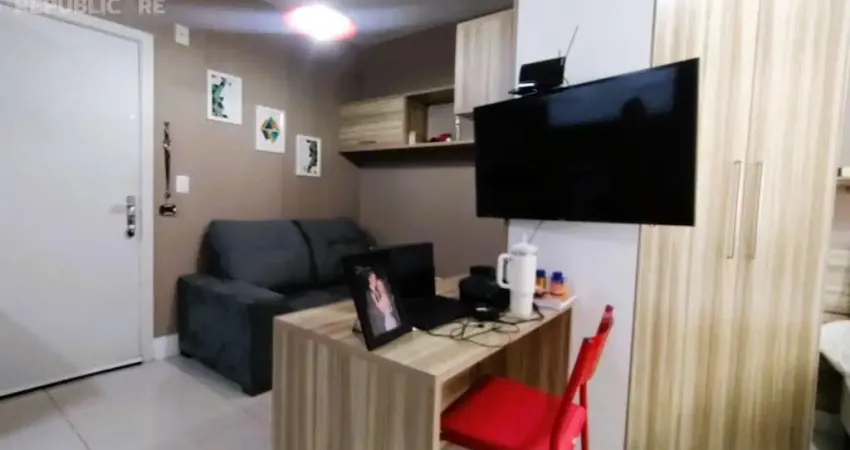 Apartamento à venda no bairro bom fim com 28m² e 1 dormitório/quarto disponível.