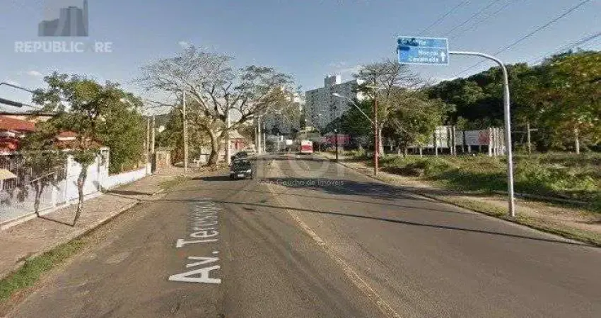 Terreno à venda no bairro teresópolis com área disponível para construção.