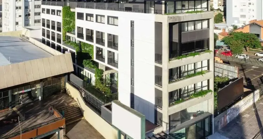 Apartamento cobertura à venda no menino deus com 65 m² e 1 dormitório/quartos.