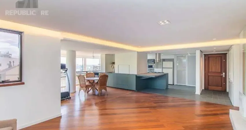 Apartamento à venda no bairro moinhos de vento com 170 m² e 3 dormitórios/quartos.