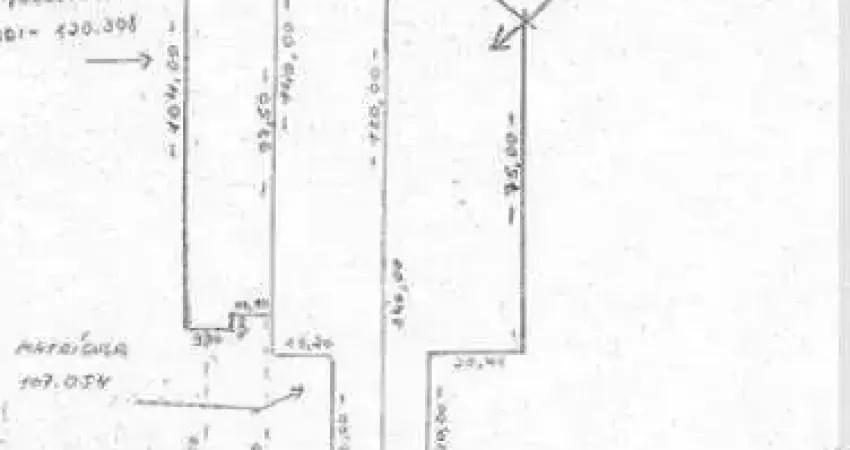 Terreno em medianeira à venda - área dispobível para construção sem dormitórios
