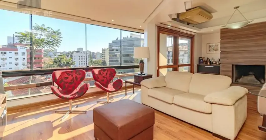 Cobertura à venda no jardim lindóia com 272 m² e 3 dormitórios/quartos disponíveis.