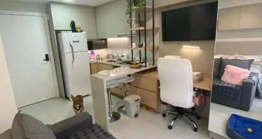 Apartamento à venda no bairro farroupilha com 24 m² e 1 dormitório/quarto disponível.