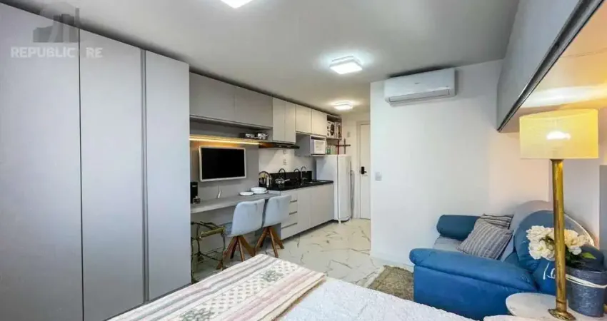 Apartamento à venda no bairro rio branco, 25 m² com 1 dormitório/quartos disponíveis.