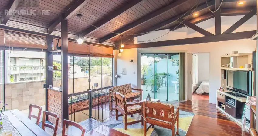 Cobertura à venda no menino deus com 3 dormitórios e 161 m² de área útil