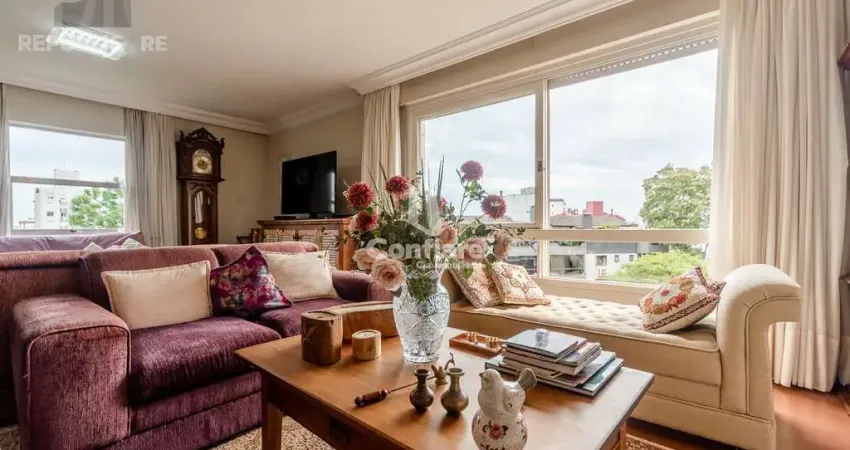 Apartamento à venda no bairro petrópolis com 201m² e 4 dormitórios/quartos.