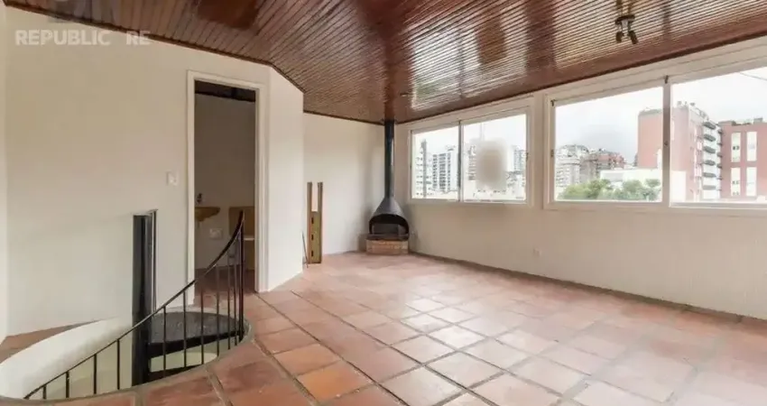 Cobertura à venda com 1 dormitório em mont serrat - área útil de 105 m²