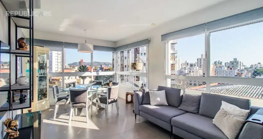 Apartamento à venda no bairro petrópolis com 80 m² e 2 dormitórios/quartos disponíveis.