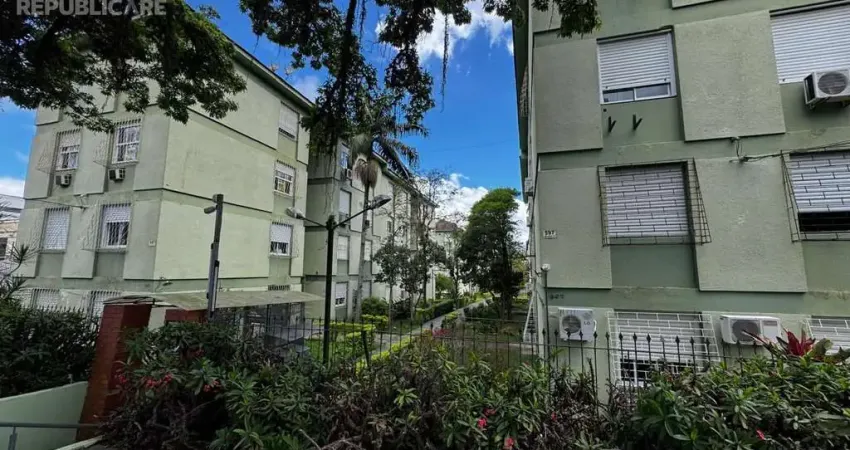 Apartamento à venda no bairro cristal com 45m² e 2 dormitórios/quartos disponíveis.