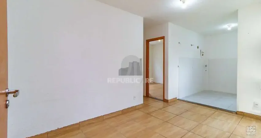 Apartamento à venda na restinga com 40 m² e 2 dormitórios/quartos disponíveis.