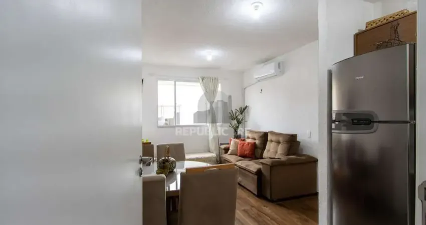 Apartamento à venda no bairro restinga, com 41m² e 2 dormitórios/quartos disponíveis.