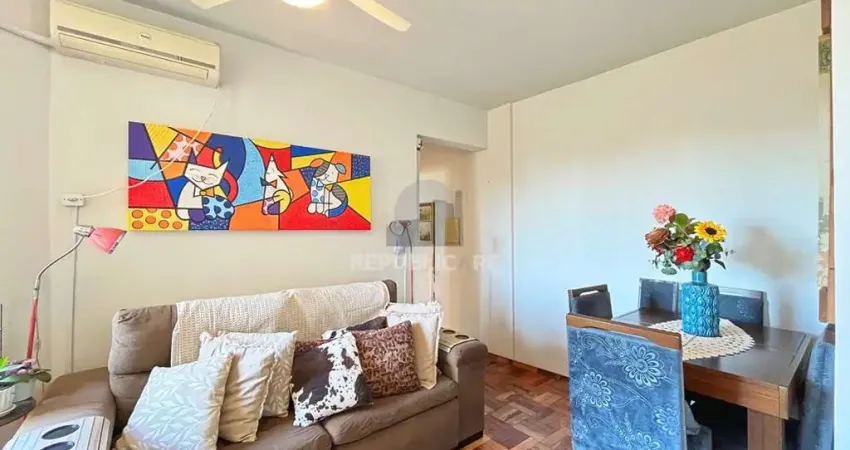 Apartamento à venda no bairro cristal com 39 m² e 1 dormitório/quarto disponível.