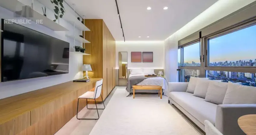 Apartamento studio à venda no bairro azenha com 23 m² e 1 dormitório/quarto.