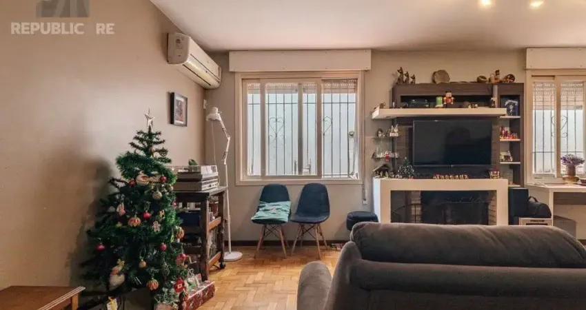 Apartamento à venda no bairro moinhos de vento com 110 m² e 3 dormitórios/quartos.