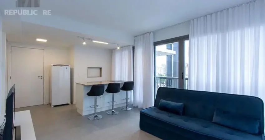 Apartamento à venda em petrópolis com 43m² e 1 dormitório/quarto disponível.