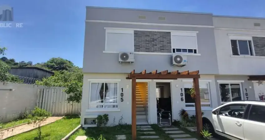 Casa em condomínio à venda no bairro Vila Nova com 87m² e 2 dormitórios/quartos.