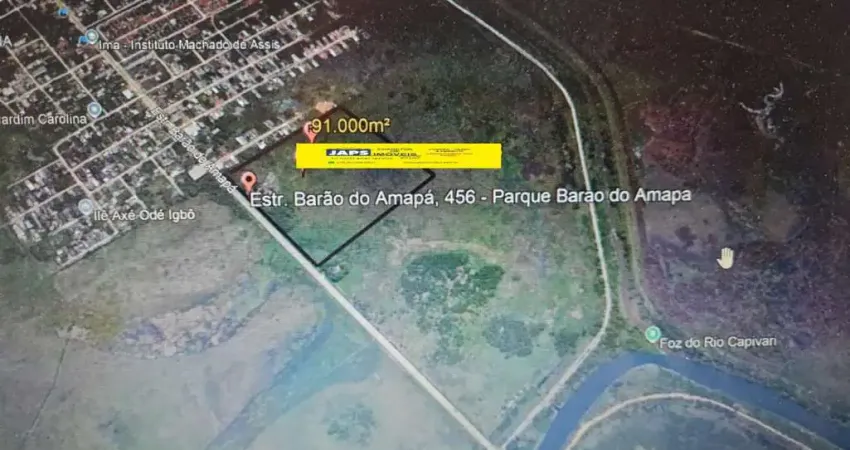 Terreno à venda na Estrada Amapá, Parque Barão do Amapá, Duque de Caxias