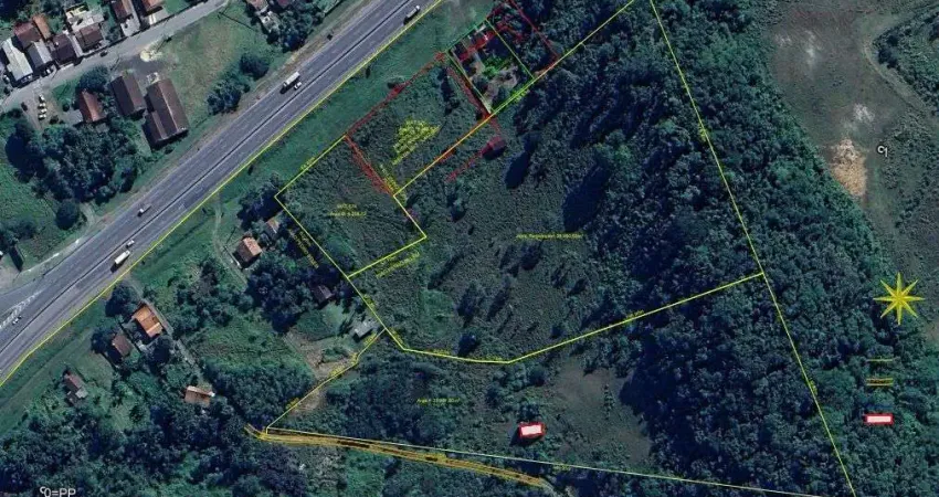 Excelente Terreno Frente BR 101 - Araquari (INVESTIMENTO)