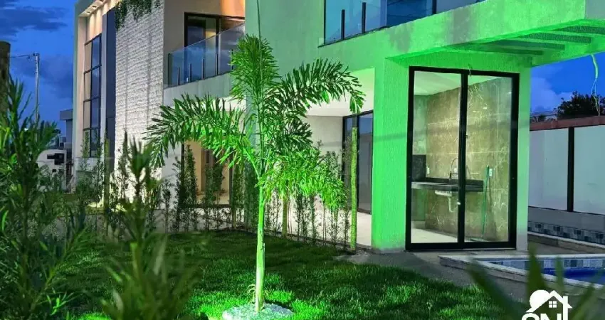 Lindo sobrado com 3 suítes, no condomínio village em trindade.