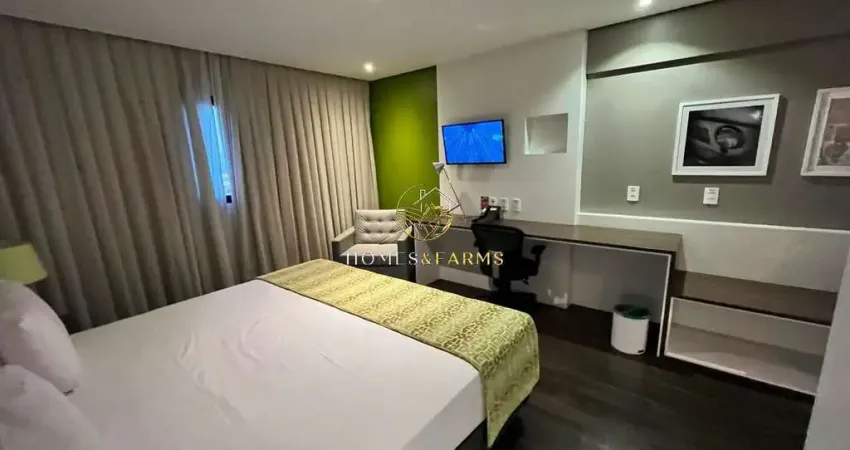 Belíssimo Flat Mobiliado  Alto padrão a venda para Investimento .