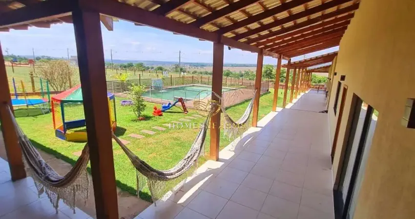 LINDA CHÁCARA A VENDA NO CONDOMÍNIO TALISMÃ- GUAPO GO.